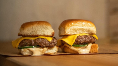 2 Cheeseburger Sliders And Fries