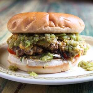 Cheeseburger Al Cile Verde