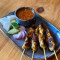 Sate (4 Skewers) (Chicken)