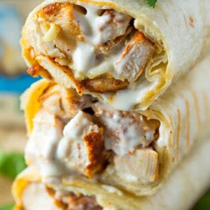 Wrap Di Pollo Grigliato Al Ranch