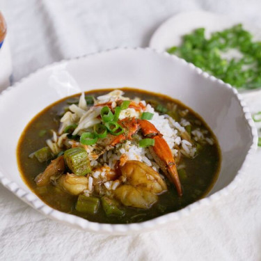 Gumbo Di Frutti Di Mare Della Louisiana