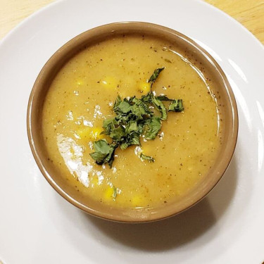 Zuppa Di Mais Dolce E Verdure