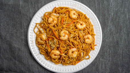 Piatto Lo Mein Di Gamberetti