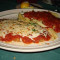 Vitello Parmigiana Con Spaghetti