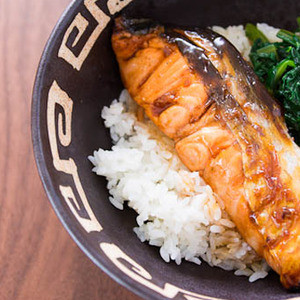 Lunch Box Di Salmone Teriyaki