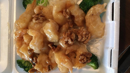 21. Honey Walnut Prawns