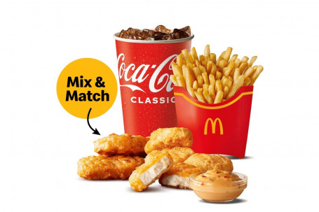 Mcnuggets Metà E Metà Pollo 6Pz