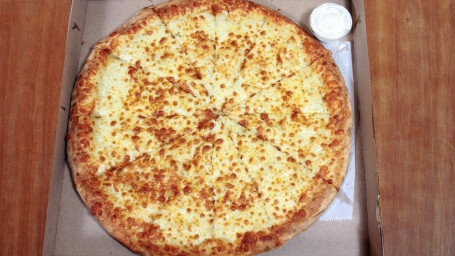 White Pizza (10 Small, 6 Cut)