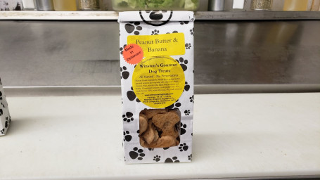 Dog Treats Peanut Butter And Banana 4 Oz Bag