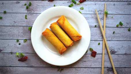 Vegetable Egg Rolls (3Pcs)