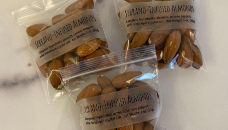 Almonds Serrano Infused And Sprouted 1-Oz.