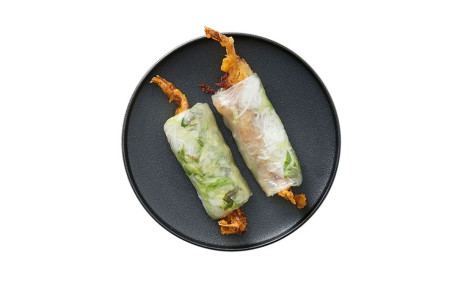 Soft Shell Crab Fresh Rice Paper Rolls