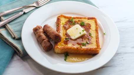 Pork Sausage French Toast