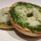 Pesto Pizza Bagel