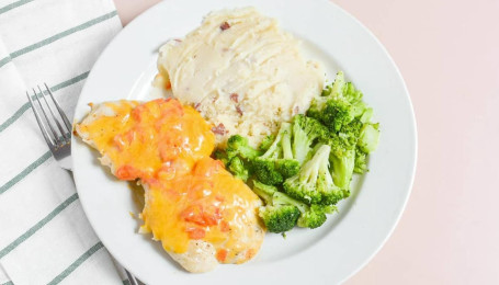 Cheddar Chicken Dinner