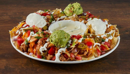 Mega-Mex Tex-Mex Nachos Di Pollo