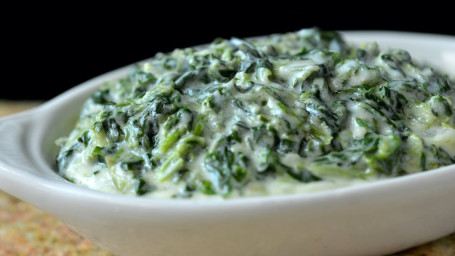 Asiago Creamed Spinach