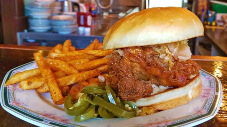 Southern Style Twice Fried Chicken Sandwich