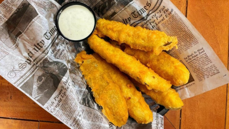 Hand-Battered Pickles