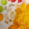 Mixed Fruits Soya Bean Jelly Coconut Mango Juice Xiān Zá Guǒ Dòu Fǔ Huā Yē Máng Zhī