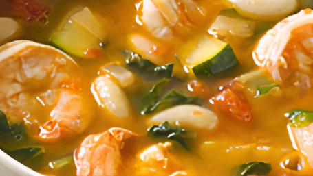 8. Shrimp Veggie Soup