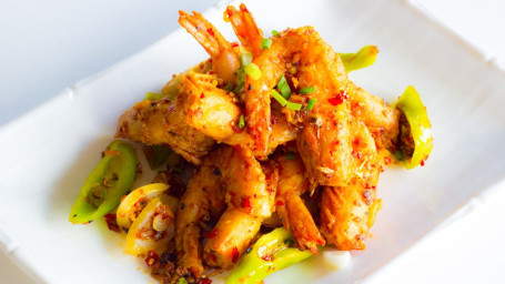 Salt Pepper Shrimp Shelled