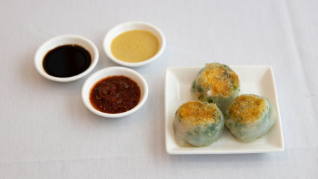 Pan Fried Shrimp And Chive Dumpling Jiān Jiǔ Cài Jiǎo