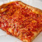 Upside Down Sicilian Pizza Slice