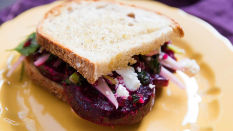 Roasted Red Beets Flatbread