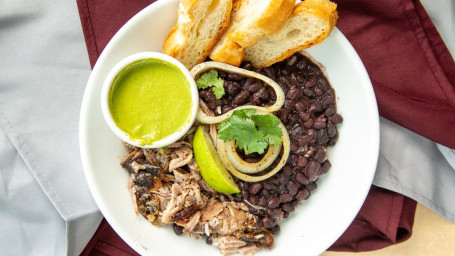 Rice Bowl With Black Beans