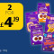 Cadbury Chocolate Bags 2 For £4.19