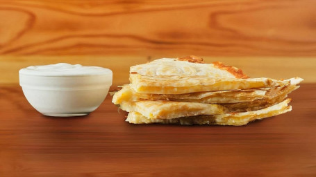 Straight Up Cheese Quesadilla