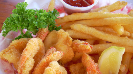 F1. Fried Shrimp Basket (10)