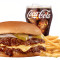 Doppio 'N Cheese Steakburger Combo