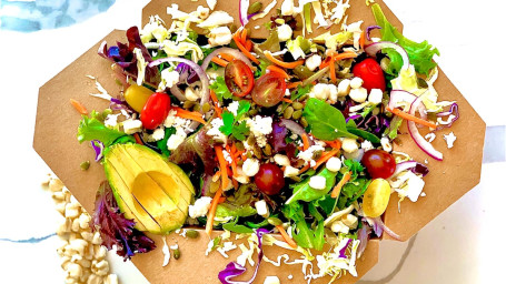 Mexican Salad With Cilantro Lime Dressing