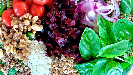 Quinoa Farmers Bowl With Balsamic Dressing